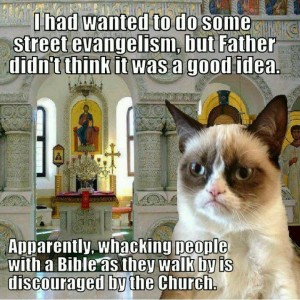 grumpy cat evangelism