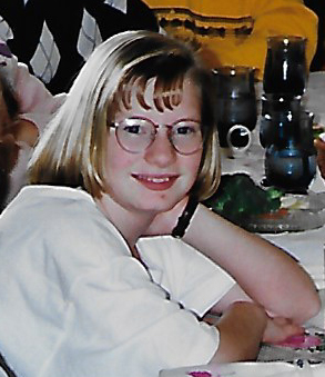 Gillian, age 12, either just before or just after being left behind (twice) on a trip with her family. [Terry C. Anderson photo, all rights protected}