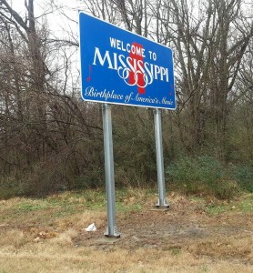 Mississippi state line